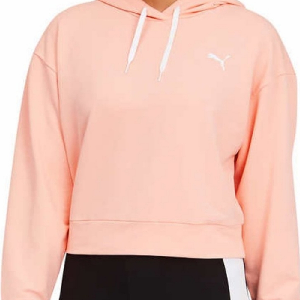 Puma women's lightweight crop hoodie